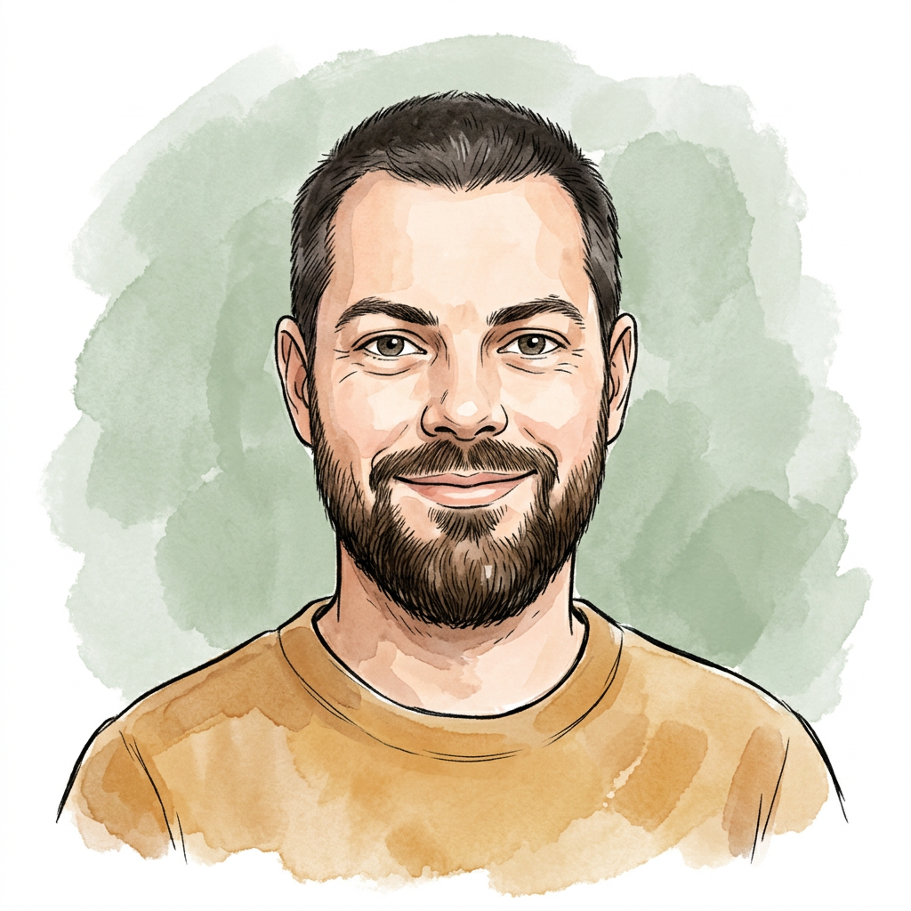 Geïllustreerd portret van Wannes